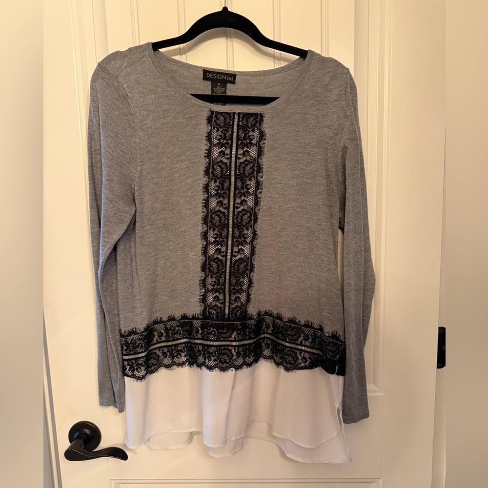 ☔️Design365 twofer sweater